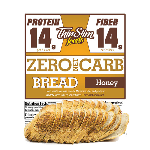ThinSlim Foods Zero Net Carb Bread Honey