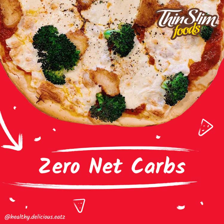 ThinSlim Foods Zero Net Carb Pizza Crust, Large - Click Image to Close