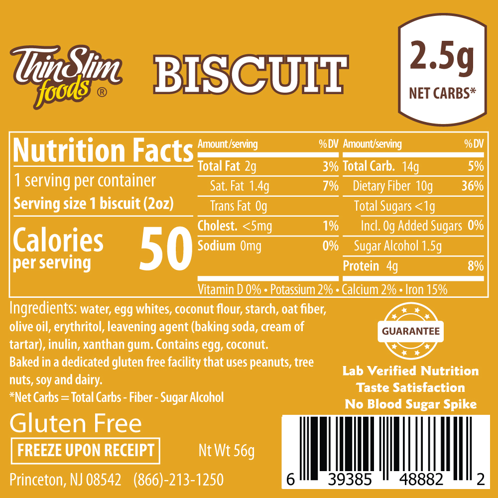 ThinSlim Foods Biscuit - Click Image to Close