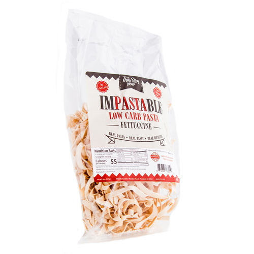 ThinSlim Foods Impastable Low Carb Pasta Fettuccine - Click Image to Close