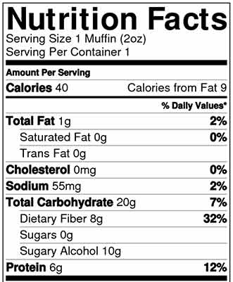 ThinSlim Foods Muffins Banana - Click Image to Close