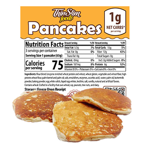 ThinSlim Foods Pancakes - Click Image to Close