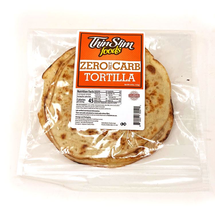 ThinSlim Foods Zero Net Carb Tortillas - Click Image to Close