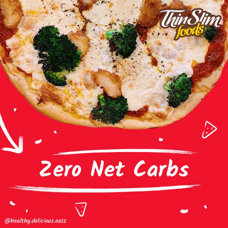 ThinSlim Foods Zero Net Carb Pizza Crust, 4oz, 2pack - Click Image to Close