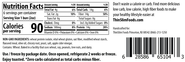 ThinSlim Foods Zero Net Carb Sandwich Rolls - Click Image to Close