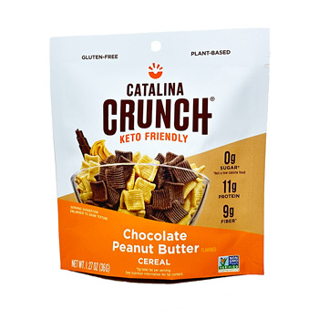 Catalina Crunch Cereal 1.27oz Chocolate Peanut Butter, 12pack - Click Image to Close